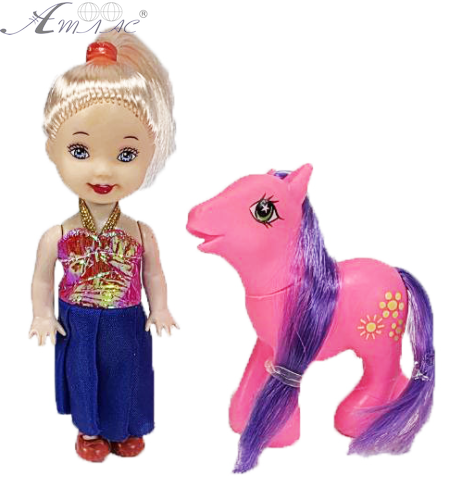 Іграшка Лялька з поні 10 см у кульці 07292 Іграшка Лялька з поні 10 см у кульці 07292
