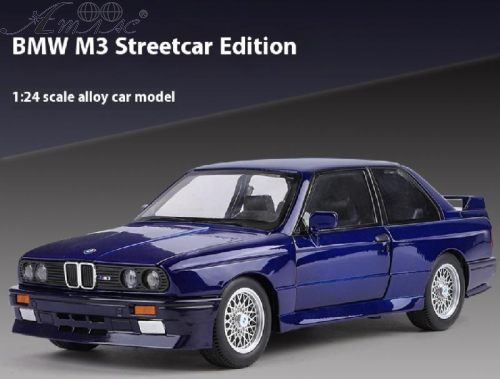 Машинка Автоексперт BMW M3 Е30 1986 синя 20см двері світло звук 1273-27 Машинка Автоексперт BMW M3 Е30 1986 синя 20см двері світло звук 1273-27