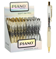 Ручка шариковая Piano Soft ink Pen автомат Cиняя 0,7мм  PT-028  