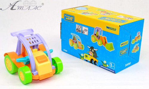 Машинка Wader погрузчик микс 54061 Машинка Wader погрузчик микс 54061
