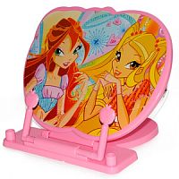 Подставка для книг пластиковая Winx розовая SJ19785