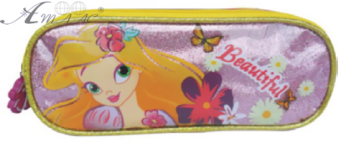 Пенал шкільний LUCKY тканина, клейонка Beautiful РС14061 Пенал шкільний LUCKY тканина, клейонка Beautiful РС14061