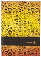 Блокнот-спираль толстая обложка В6 155 л DDT-6C184