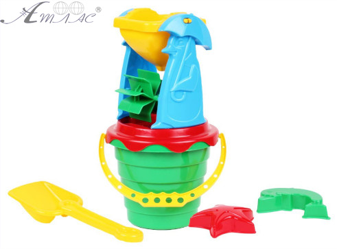 Іграшка Пластикова Млин, Лопатка, Відро, 2 пасочки Технок Мл-4 1370 Іграшка Пластикова Млин, Лопатка, Відро, 2 пасочки Технок Мл-4 1370