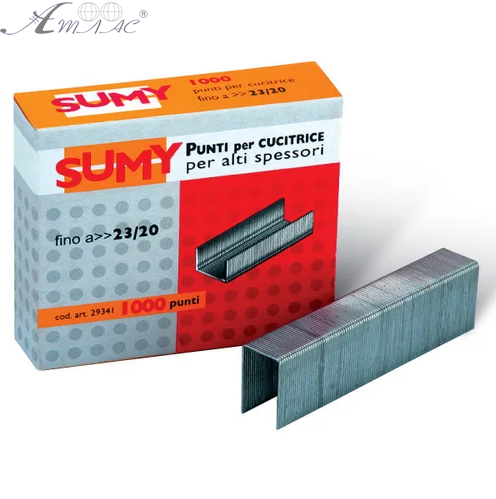 Скобы для степлера №23/20 Sumy 1000 шт 29341 Скобы для степлера №23/20 Sumy 1000 шт 29341