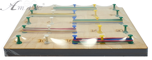 Игрушка развивающая.Планшет Математический 20 х 20 см с Цифрами, 25 пластиковых стоек + 15 резинок AS-7147 фото 2 Игрушка развивающая.Планшет Математический 20 х 20 см с Цифрами, 25 пластиковых стоек + 15 резинок AS-7147 фото 2