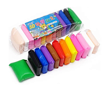 Пластилін Супер Легкий 12шт по 11г у кульці  6601