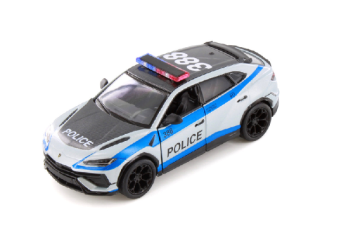 Машинка Kinsmart Lamborghini Urus Performante Police металл инерционная KT5447WPR фото 2 Машинка Kinsmart Lamborghini Urus Performante Police металл инерционная KT5447WPR фото 2