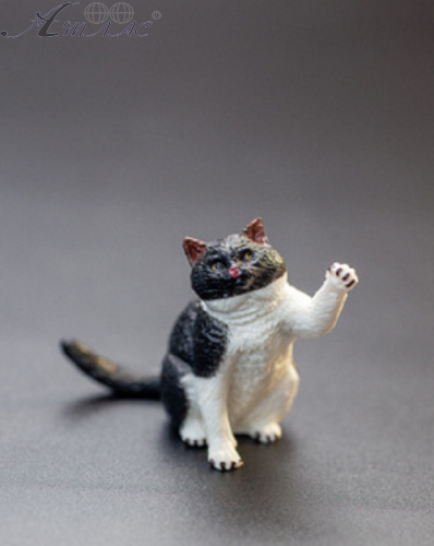 Игрушка Фигурка Кота Черно - Белый 5 см 12731 Игрушка Фигурка Кота Черно - Белый 5 см 12731