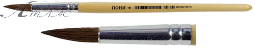 Кисть пони круглая № 6 Neo 2106 Кисть пони круглая № 6 Neo 2106
