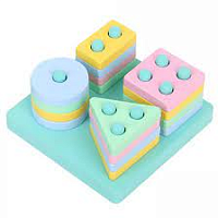 Игрушка Деревянная Сортер фигуры Геометрика  MD2907