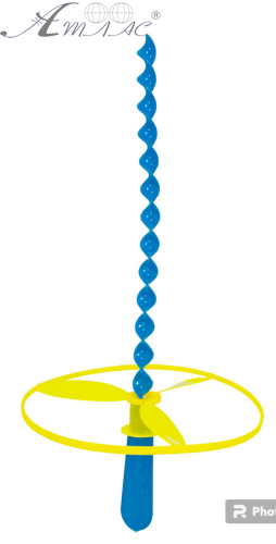 Игрушка Вертолет леталка 15см с запускалкой 14533 фото 3 Игрушка Вертолет леталка 15см с запускалкой 14533 фото 3