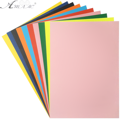 Картон цветной с двух сторон Атлас № 3 яркий 10 листов AS-0550 Картон цветной с двух сторон Атлас № 3 яркий 10 листов AS-0550