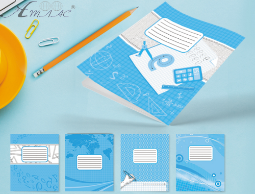 Зошит 24 л клітинка Фонова Лідер  959077