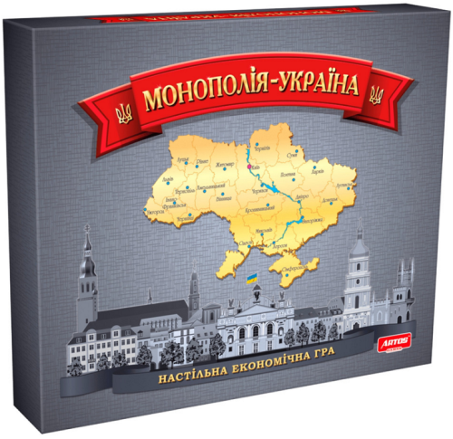 Игра Настольная Монополия - Украина в коробке 62073 Игра Настольная Монополия - Украина в коробке 62073