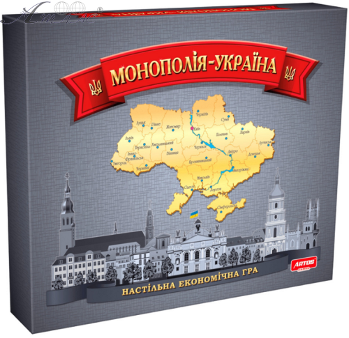 Гра Настільна Монополія - Україна у коробці 62073 Гра Настільна Монополія - Україна у коробці 62073