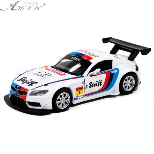 Машинка Techno Drive BMW Z4 GT3 белый 250255 Машинка Techno Drive BMW Z4 GT3 белый 250255