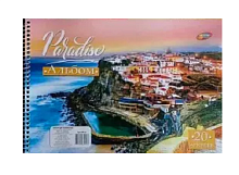 Альбом для малювання спіраль Колорит Місто 20 аркушів 120гр  АПР-20