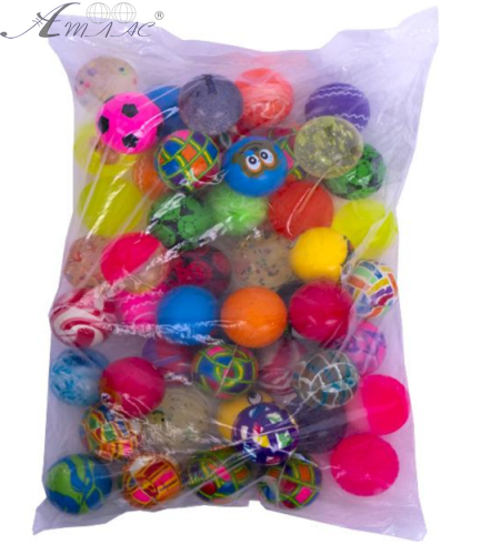 Іграшка М'яч стрибунець 4,2 см кольоровий 9041-4,5 фото 2 Іграшка М'яч стрибунець 4,2 см кольоровий 9041-4,5 фото 2