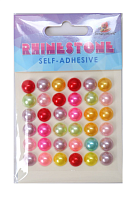 Декор Стразы самоклеющиеся 36 штук  213836