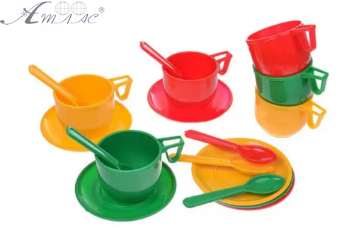 Игрушка Набор  Посудки Юника для чаепития 18 предметов 16856