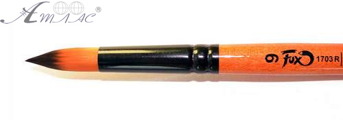 Кисть синтетика Круглая № 9 художественная