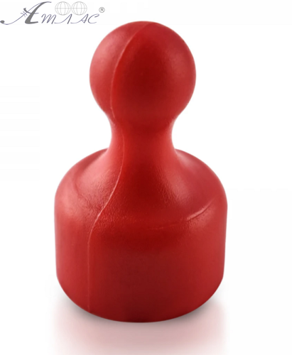 Магнит неодимовый Пешка для доски 12х20мм 1шт Красный 04748 Магнит неодимовый Пешка для доски 12х20мм 1шт Красный 04748