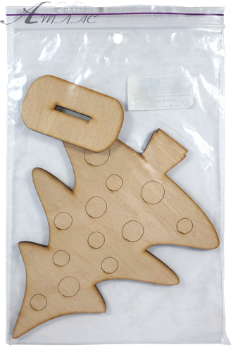 Фигурка фанерная - Елка большая с гравированными шарами на подставке 17.5 см AS-4648, В-0141 фото 2 Фигурка фанерная - Елка большая с гравированными шарами на подставке 17.5 см AS-4648, В-0141 фото 2