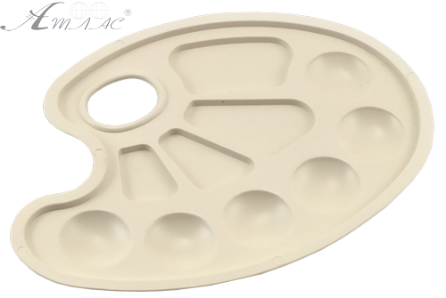 Палитра овальная № 3  23 х 17,5 см  AS-0017