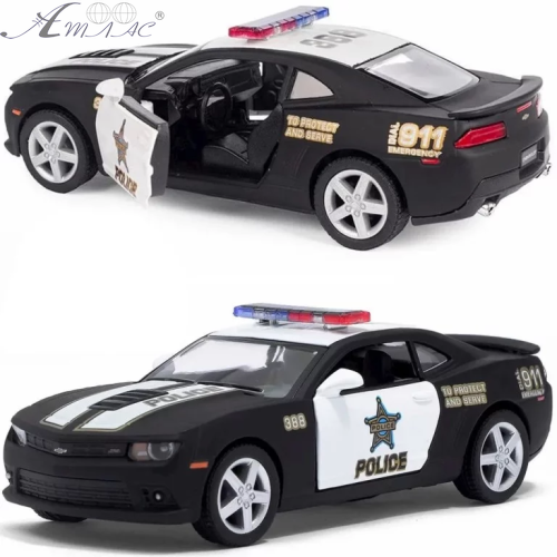 Машинка Kinsmart Chevrolet Camaro ZL1 Police 2017 KT5399WPR Машинка Kinsmart Chevrolet Camaro ZL1 Police 2017 KT5399WPR