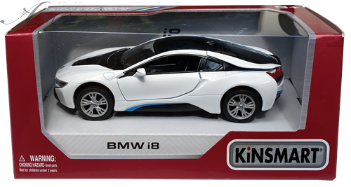 Машинка Kinsmart BMW i8 KT5379W Машинка Kinsmart BMW i8 KT5379W