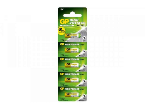 Батарейка 27A GP MN27 Alkaline 12V 7,7 х 28 мм 01,2027р 04676 Батарейка 27A GP MN27 Alkaline 12V 7,7 х 28 мм 01,2027р 04676