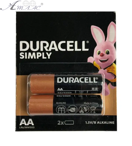 Батарейка Duracell AA LR06 ціна за 1шт 03.2034р Оригінал! 02282 Батарейка Duracell AA LR06 ціна за 1шт 03.2034р Оригінал! 02282