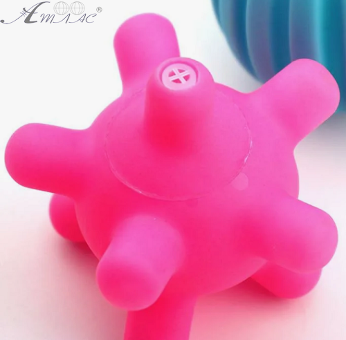 Игрушка Набор тактильных мячиков 4 шт. в тубе ХС2045-3 фото 3 Игрушка Набор тактильных мячиков 4 шт. в тубе ХС2045-3 фото 3