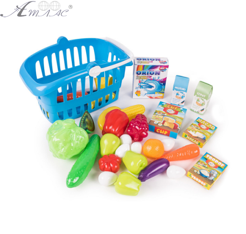 Игрушка набор Корзинка супермаркет 30 см Орион 362в2 Игрушка набор Корзинка супермаркет 30 см Орион 362в2