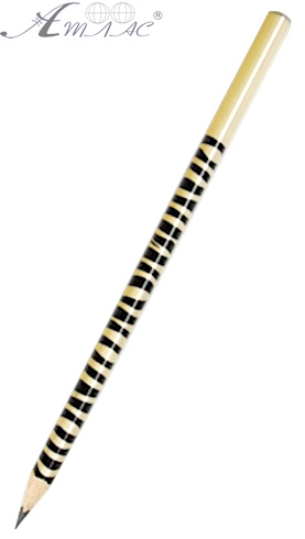 Олівець графітний FC MOTIF "Тигр" В трьохгранний, 10157