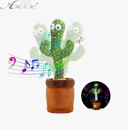 Игрушка Танцующий кактус повторяшка 32 см в коробке 11186 Игрушка Танцующий кактус повторяшка 32 см в коробке 11186