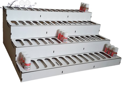 Подставка под Краску Атлас 10 мл, 56 ячеек U-00030 Подставка под Краску Атлас 10 мл, 56 ячеек U-00030