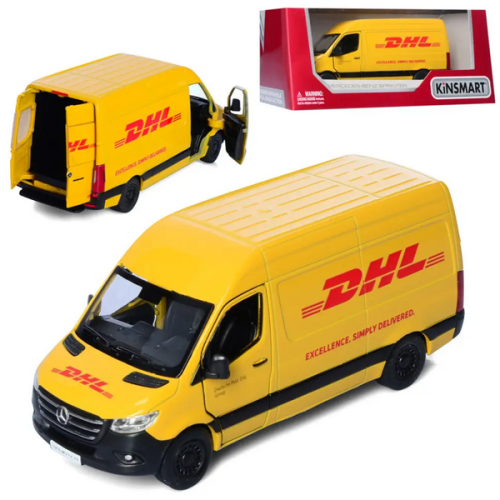 Машинка Kinsmart Mersedes-Benz Sprinter DHL KT5429W Машинка Kinsmart Mersedes-Benz Sprinter DHL KT5429W