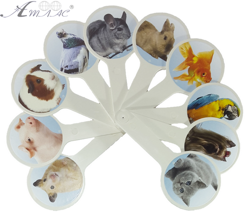 Веер с картинками - Домашние животные AS-0010, К-5376