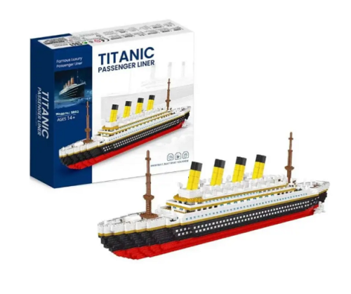 Игрушка Конструктор Корабль Титаник 3800 деталей 8802 Игрушка Конструктор Корабль Титаник 3800 деталей 8802