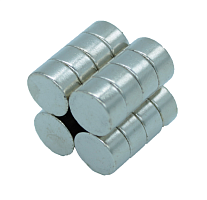 Магніт неодимовий для дошки Диск 1шт 10 х 5мм  17627