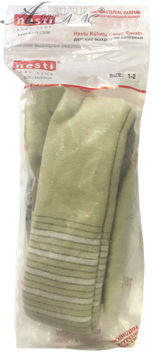 Колготки махра Nesti смугасті, р.1-2 р. 12573 Колготки махра Nesti смугасті, р.1-2 р. 12573