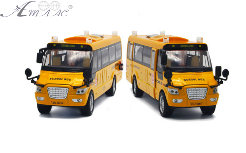 Іграшка Автобус Шкільний DieCast Replska 23см двері світло звук 671 фото 2 Іграшка Автобус Шкільний DieCast Replska 23см двері світло звук 671 фото 2