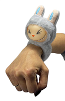 Іграшка м'яка Лабубу Сірий браслет 24х9х9 см  M18664