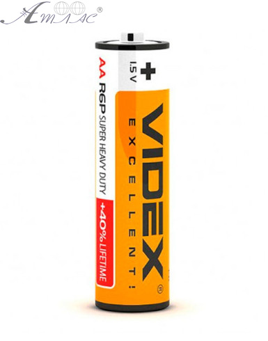 Батарейка пальчикова AA LR6 Videx Excellent 11.2026р 07946 Батарейка пальчикова AA LR6 Videx Excellent 11.2026р 07946