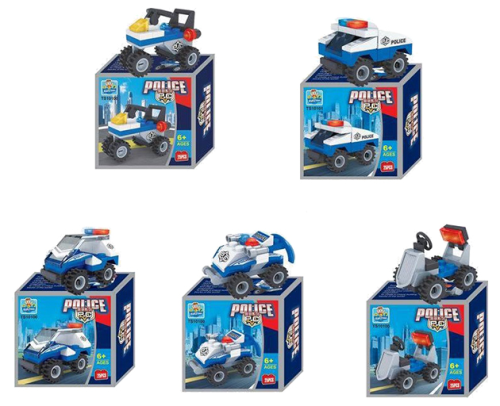 Игрушка Конструктор Полиция Police 23 детали TS10101A Игрушка Конструктор Полиция Police 23 детали TS10101A