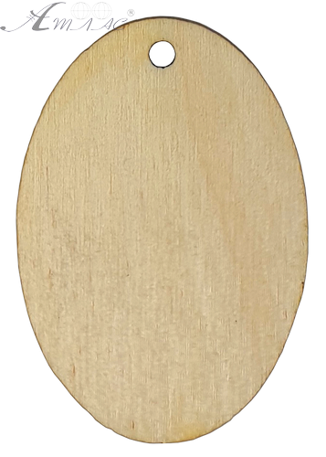 Фигурка фанерная - Кулон овал простой 37 х 49 мм AS-4670, В-0130 Фигурка фанерная - Кулон овал простой 37 х 49 мм AS-4670, В-0130