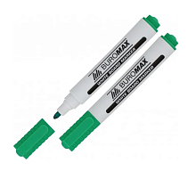 Маркер сухостиральний BuroMax Зелений 2-4мм  8800-04