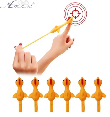 Игрушка Антистресс Рогатка Петушок силиконовый 10 см 09121 фото 3 Игрушка Антистресс Рогатка Петушок силиконовый 10 см 09121 фото 3